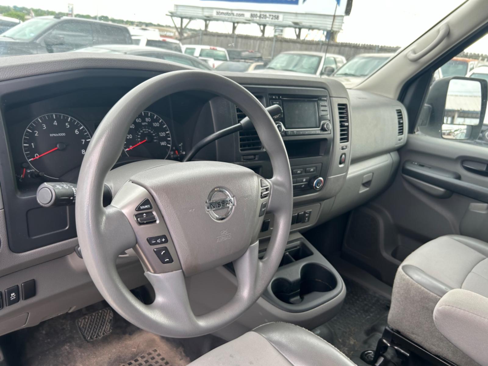 2018 White Nissan NV Cargo (1N6BF0KM6JN) with an 4.0L V6 F DOHC 24V engine, Automatic transmission, located at 1687 Business 35 S, New Braunfels, TX, 78130, (830) 625-7159, 29.655487, -98.051491 - Photo #11